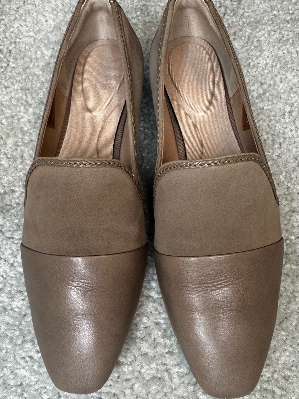 Rockport Women's Taupe Slip-On Loafers - Picture 2 of 7